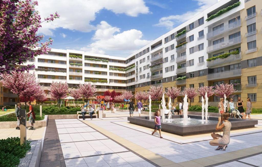 Apartament Na Teczowej Wrocław Buitenkant foto